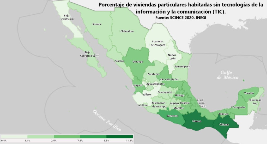 Apagón de las redes y ciudades y pueblos de México con el internet siempre apagado